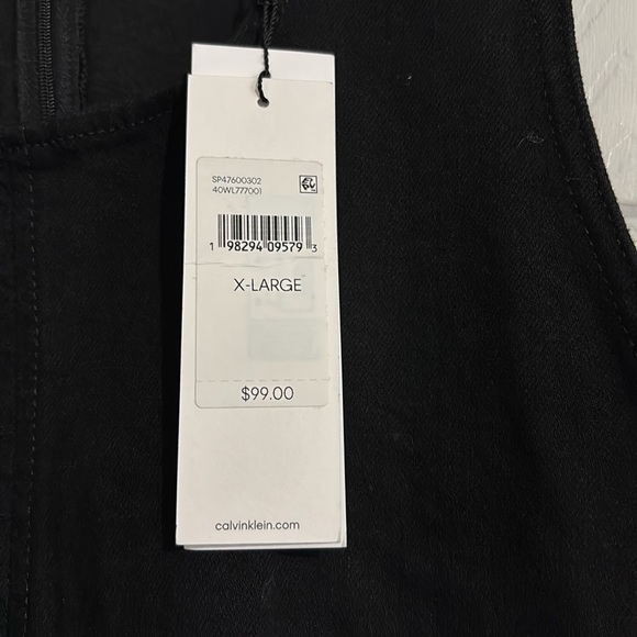 Calvin Klein Denim Sleeveless Shift - Picture 5 of 7